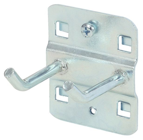 KS Tools Porte-outils double avec extrémité de crochet inclinée, diamètre 6 mm, 35 mm, 860.0812