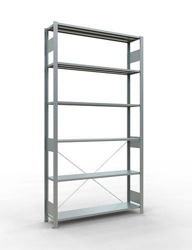 Étagère Schulte, champ de base, 6 niveaux de rangement, traverse, charge du compartiment 150 kg, 1360 x 336 x 2500 mm, 278709