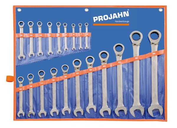 Jeu de clés Projahn GearTech, étui enroulable 20 pièces, classique, 3500