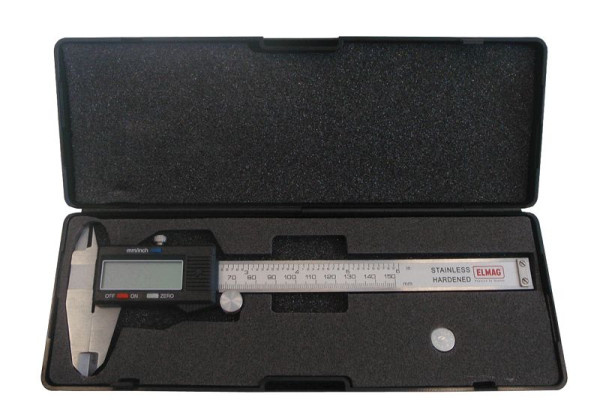 Pied à coulisse numérique de précision ELMAG 150 mm, standard, 88720