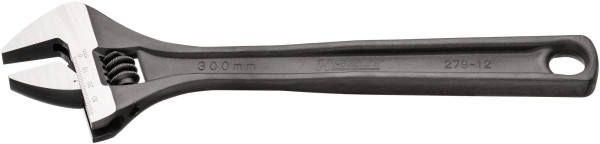 Clé à fourche Hazet, réglable, profil hexagonal extérieur, surface : phosphatée, polie miroir, longueur : 306 mm, plage de serrage : 38 mm, 279-12