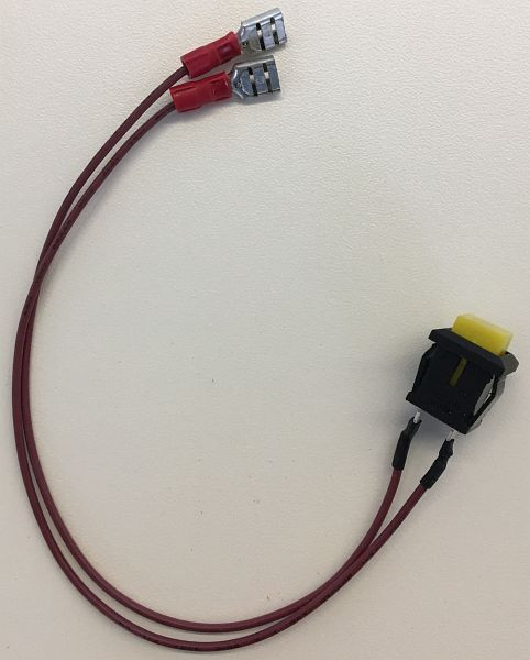 Bouton de test ELMAG 'jaune', y compris les connexions pour START TRUCK TROLLEY 6200/3100, 9505151