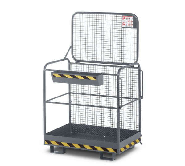 Panier de travail RR Industrietechnik, RAK-Eco, RAL 7005 gris souris, 120000122
