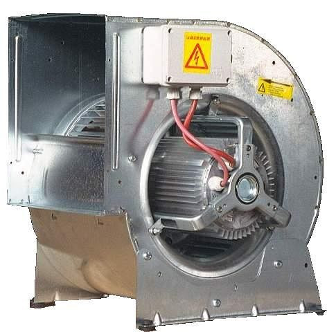 Ventilateur centrifuge AIRFAN, double aspiration avec moteur fermé IP44, 15 kg, 1~/230 V : 0,55 kW 1400 tr/min, AL10/8-3/4M