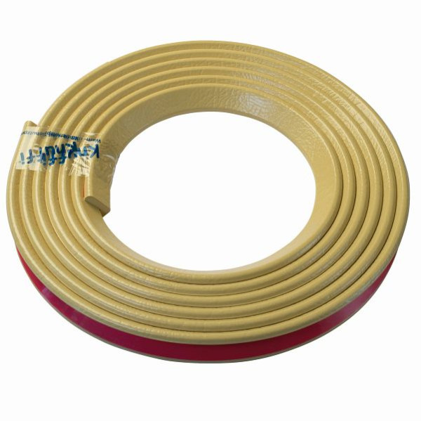 Protection d'angle Knuffi, profil d'avertissement et de protection type E, beige, 5 mètres, PE-900215