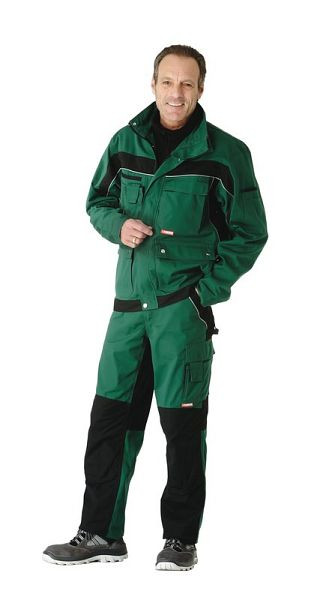 Veste à ceinture Planam Plaline, vert/noir, taille 56, 2505056