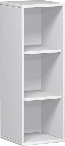 Étagère geramöbel, 2 étagères décoratives, 400x425x1152, blanc, N-10R304-W