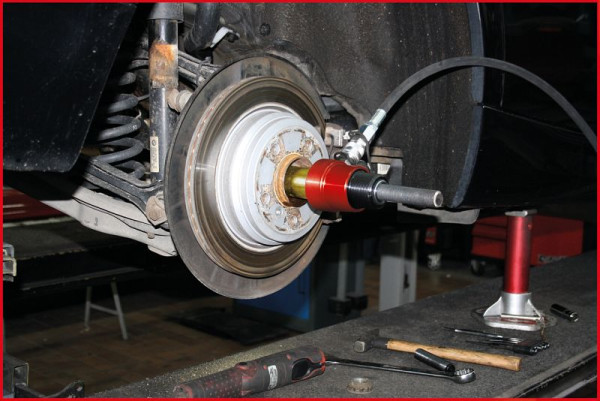 KS Tools jeu d'outils d'insertion d'arbre de transmission hydraulique pour BMW, 8,5t, 440.0725