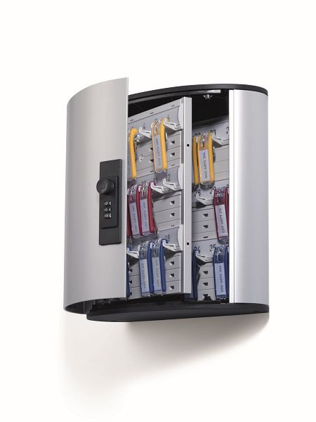 DURABLE KEYBOX 36 CODE, argent, boîte à clés pour 36 clés, 196623