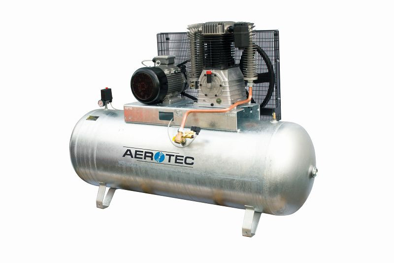 AEROTEC 1100-500 Z PRO - 10 bar avec circuit ST, galvanisé, compresseur lubrifié à l'huile, 2005324