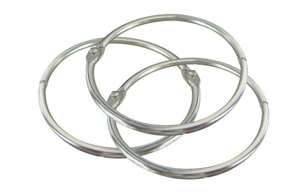 Crochet de rideau ELMAG galvanisé pour tube Ø 1' (33,7 mm), 56259