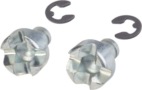 Jeu de pièces de rechange Hazet, 2 boulons de fixation, 2 rondelles de blocage, jeu de pièces de rechange composé de : 2 boulons de fixation, 2 rondelles de blocage pour 798, 798-0/4