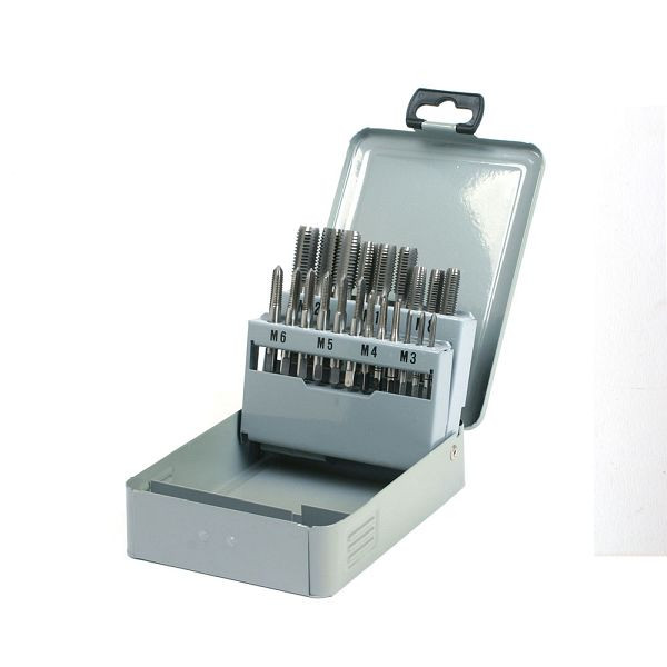 Assortiment de tarauds à main GSR 21 pièces М3 à М12 HSSG, 08301000