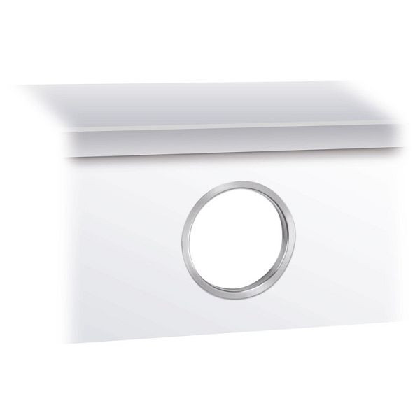 Anneau de pose Wagner EWAR Ø150 x 20 mm WP159-1, sol mat, 727075