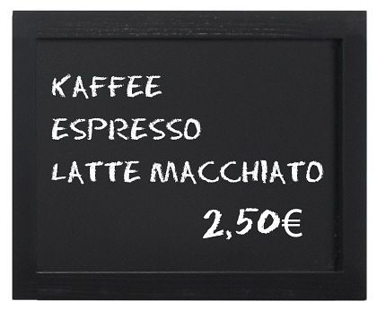Tableau mural Contacto, noir 40 cm, 7680/040