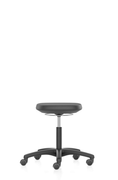 tabouret bimos industriel et de laboratoire Labsit à roulettes, assise H.450-650 mm, mousse PU, 9127-2000