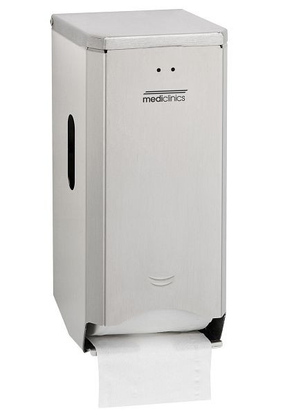 All Care Mediclinics Distributeur de 2 rouleaux en acier inoxydable, 13118