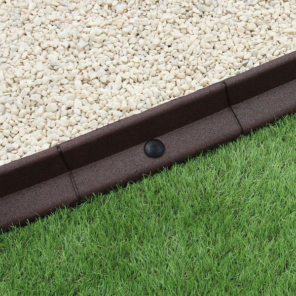 Bordure de parterre Monster marron, lot de 8, 27400