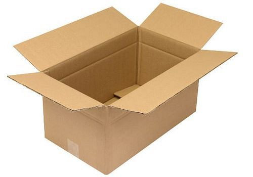 Boîte pliante en carton ondulé TransPak à 2 parois, dimensions intérieures 480 x 275 x 235 mm, qualité 2.30BC, paquet : 20 pièces, 299360