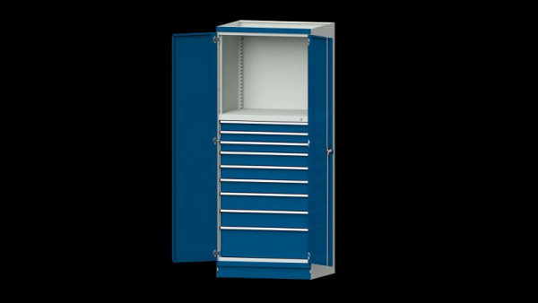 Établis ANKE armoire de base système d'armoire modulaire, série 910 V, modèle 4006, 865 x 720 x 2200 mm, RAL 7035/5010, 631.175