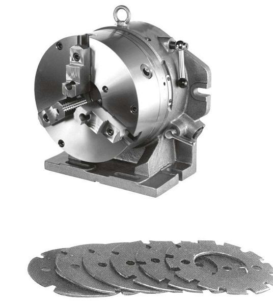 MACK diviseur horizontal/vertical ZENTRA avec mandrin de tour