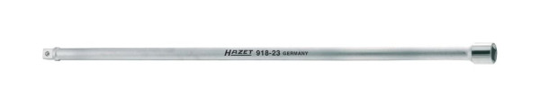 Rallonge Hazet, carré creux 12,5 mm, carré plein 12,5 mm, avec serrure à bille, dimensions / longueur : 575 mm, 918-23