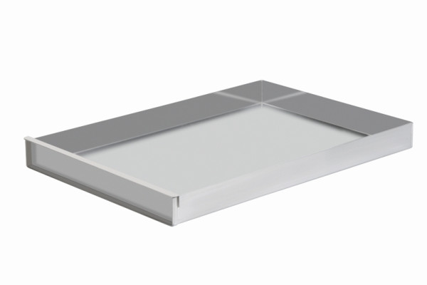 Plateau à gâteaux découpés Schneider en aluminium, 580 x 400 x 50 mm avec rail de fixation, 995840