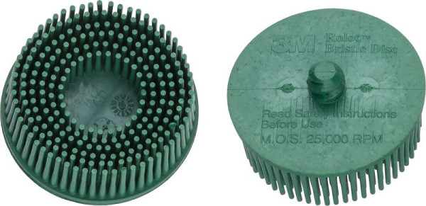 Jeu de brosses de rechange Hazet, vert, 2 pièces, 9033-11-050/2