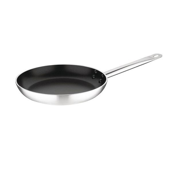 Poêle antiadhésive en aluminium téflon Vogue adaptée à l'induction 30cm, FB691