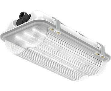 B-SAFETY Lampe antidéflagrante à LED Baset-N, W 339 mm 9 watts, zones 2 et 22, 304259