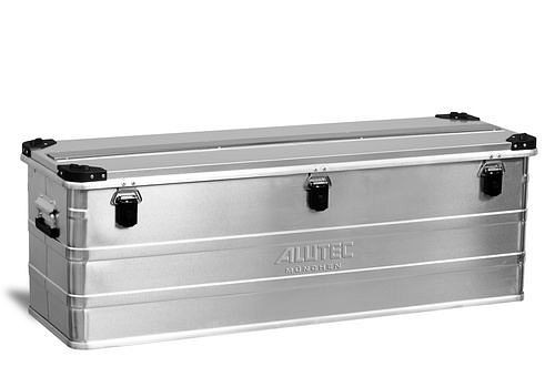 Boîte en aluminium DENIOS Industry, avec coins d'empilage, volume de 153 litres, 144-768