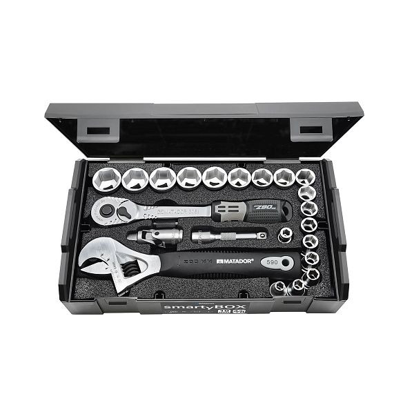 MATADOR smartyBOX S2, ensemble d'outils compacts, 25 pièces, 8145 3115