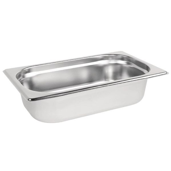 Conteneur Vogue GN en acier inoxydable 6.5cm GN1 / 4, K818