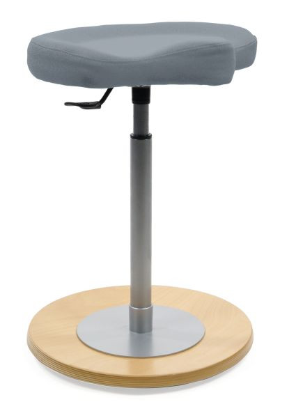 Tabouret Mayer Sitzmöbel avec siège ergonomique 1168, gris clair, 1168_N_30324