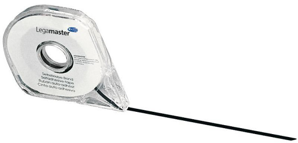 Bandes de séparation Legamaster pour tableau de planification 2,5 mm x 16 m noir, 7-433201