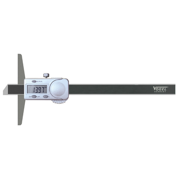Pied à coulisse numérique Vogel Germany DIN 862, IP54, 200 mm / 8 pouces, type C, 220152