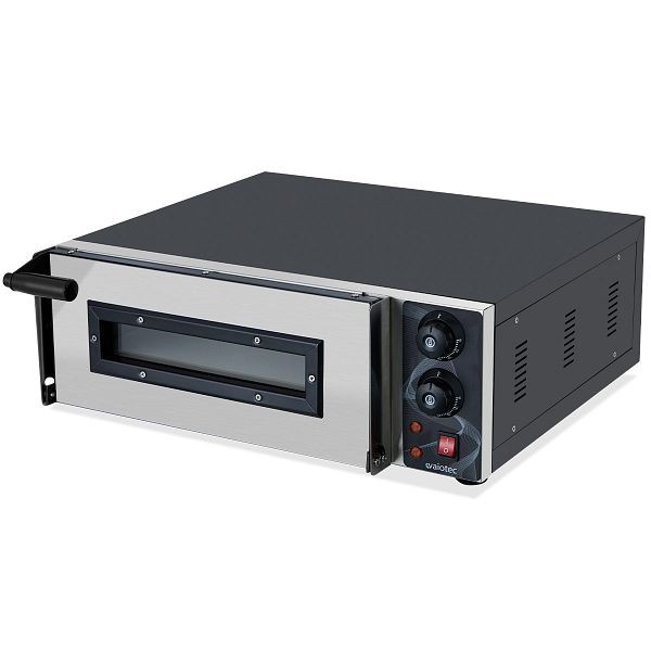 Four à pizza électrique Vaiotec EASYLINE avec 1 chambre de cuisson, plage de température 50-350°C, 58,5x57x23 cm, 11035