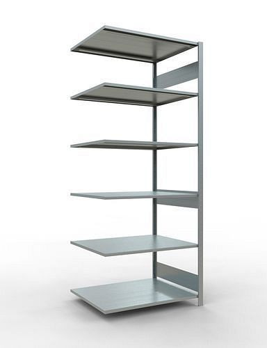 Rayonnage Schulte, panneau supplémentaire, 6 niveaux de rangement, charge du compartiment 150 kg, 1006 x 836 x 2500 mm, 278806