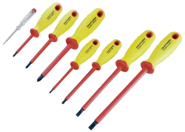 Jeu de tournevis d'électricien Kraftwerk 8 pièces, 3157