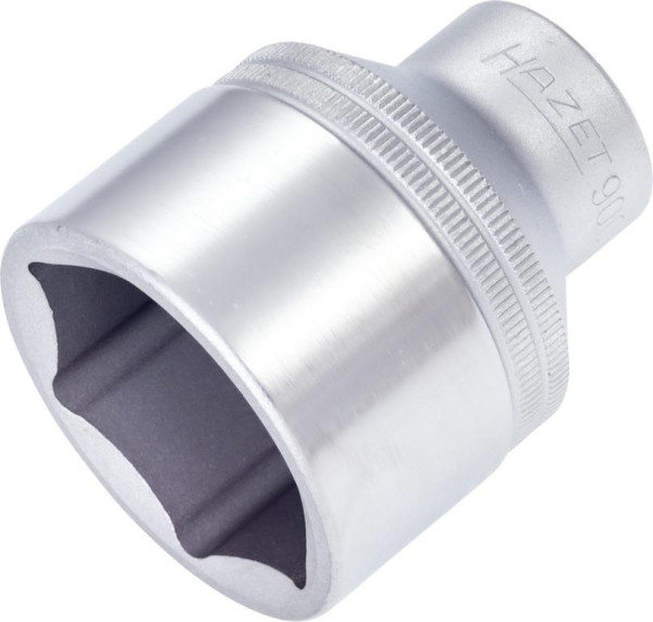Clé à douille Hazet, hexagonale, carré creux 12,5 mm (1/2 pouce), profil de traction hexagonal externe, 36 mm, 900-36