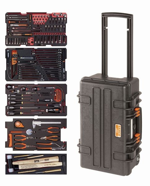 Mallette à outils Bahco, équipée, 4750RCHDW01FF3