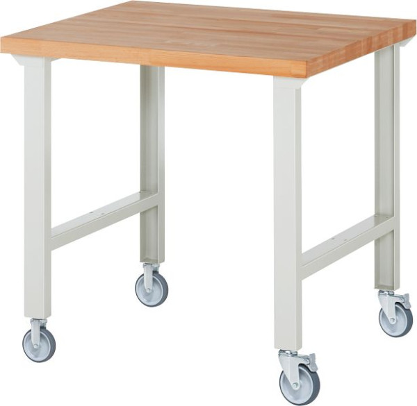 Établi mobile RAU 7000-1, 1000x900x1000mm, 2 roulettes fixes et pivotantes chacune, 05-7000-1-109B4S22.12
