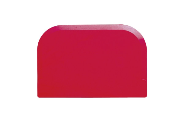 Grattoir à crème Schneider, ABS, rouge, taille : 151 x 102 mm, 227856