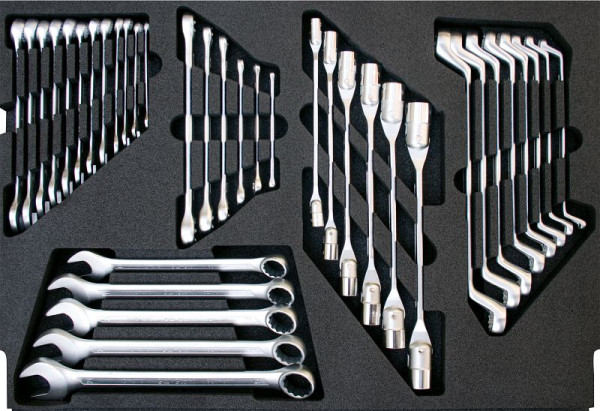 Gamme de chariots d'atelier SW-Stahl, clés, 37 pièces, Z3000-1
