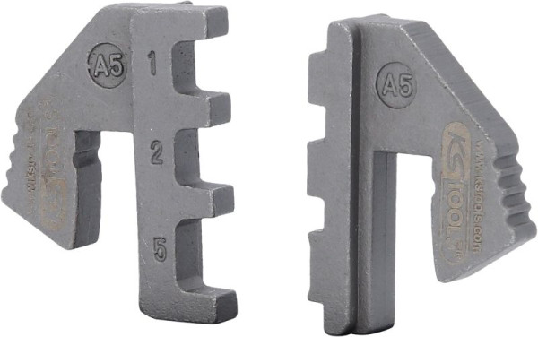 KS Tools insert de sertissage pour cosses de câble isolées et connecteurs d'extrémité avec gaine thermorétractable, 115.1427
