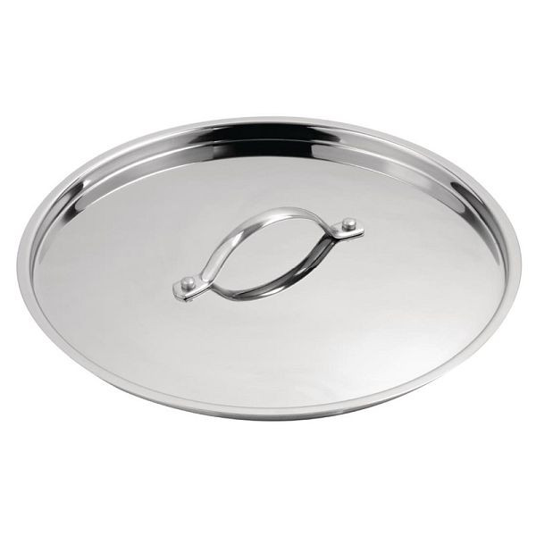 Couvercle en acier inoxydable Vogue Tri Wall 28cm, Y426
