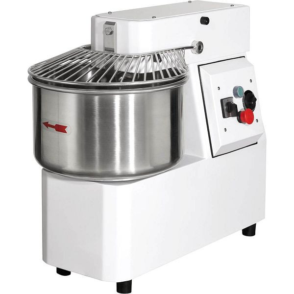 Pétrin à pâte spirale Stalgast, capacité du bol de mélange 18 kg, 0,75 kW, PP1001020