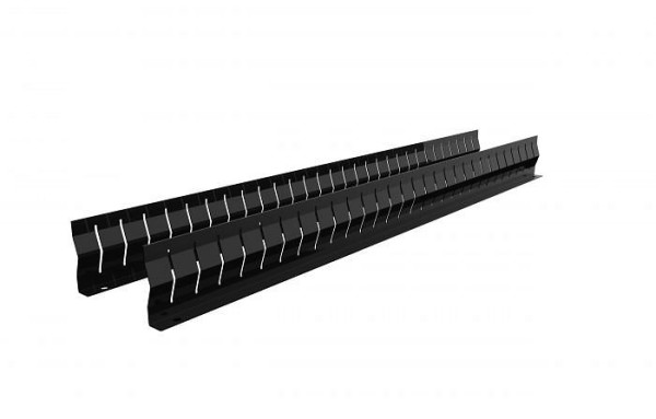 Boxo avant et arrière pour séparateurs de tiroirs 566x62 mm, UE : 2 pièces, DD009-01