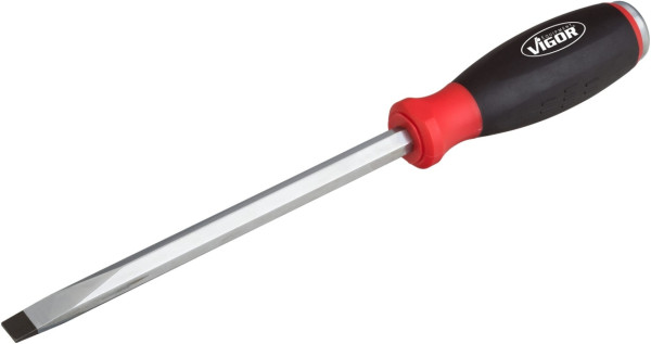 Tournevis VIGOR avec capuchon impact, 2,0 x 12, profil à fente, 2 x 12 mm, V5044
