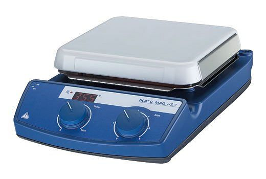 Agitateur magnétique IKA avec chauffage, plaque céramique, C-MAG HS 7, 0003581200